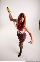 TINA STANDING POSE WITH SWORD